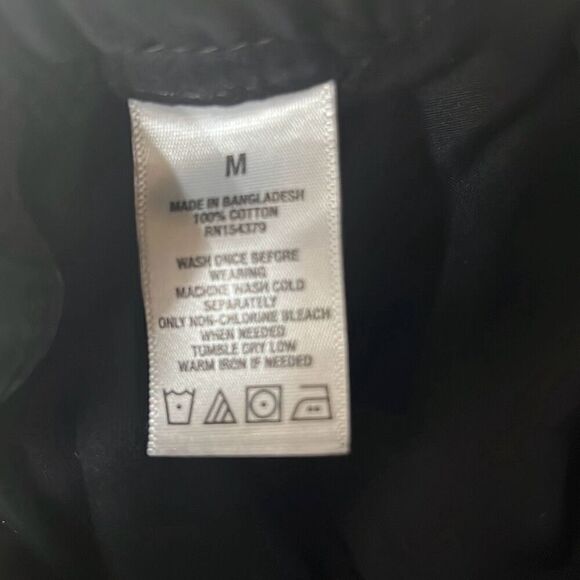 Aeropostale Men’s Black Stretch Drawstring Waist Twill Jogger Pants Medium - Picture 7 of 8